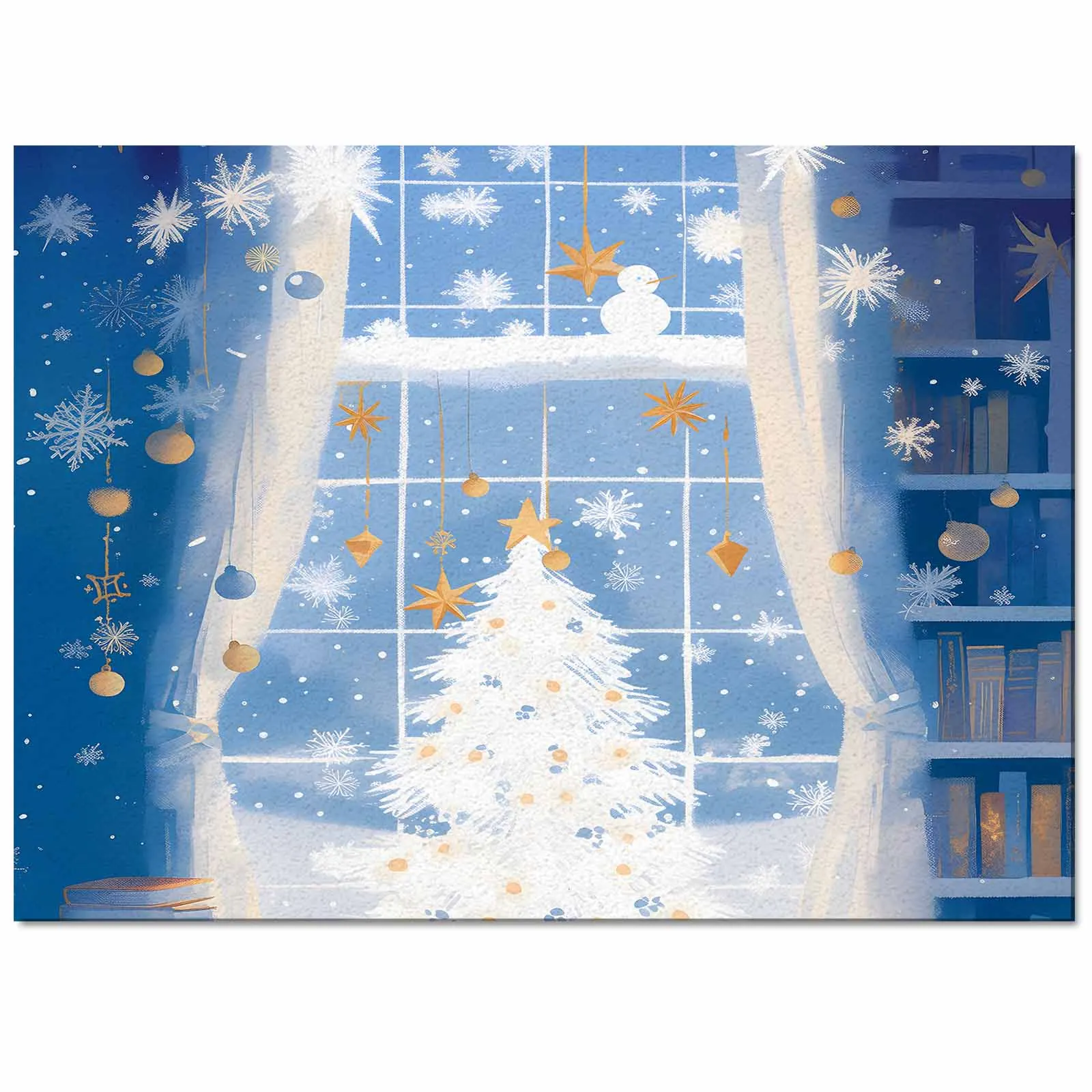 Christmas Tree Window View Bedroom Decor Washable Carpet Modern Style Carpets for Living Room Fluffy Soft Bedside Rug Home