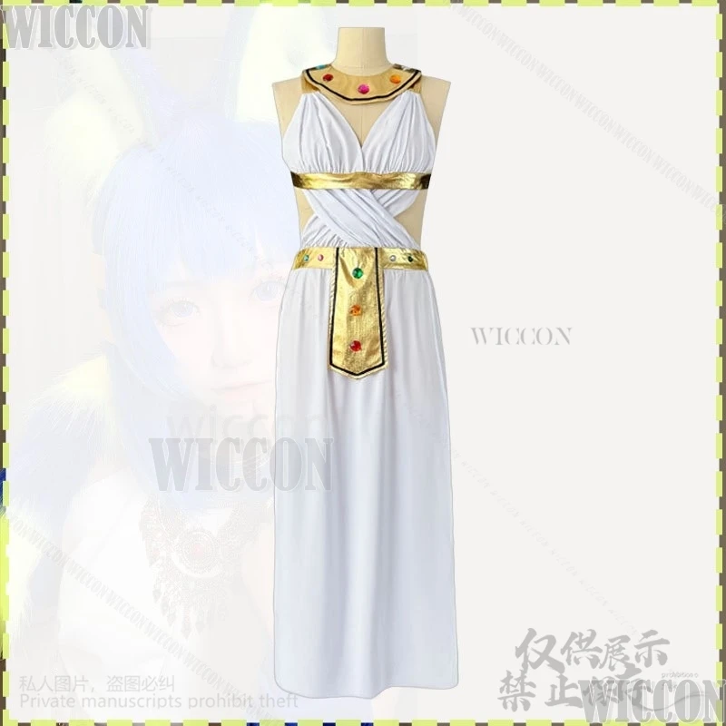 Anime Furry Cosplay Sexy Egyptian Queen Dance Wear Dancer Wear Furrsuit Cute Cat Ear Tail Women Suit Comic Con Outfit Customized