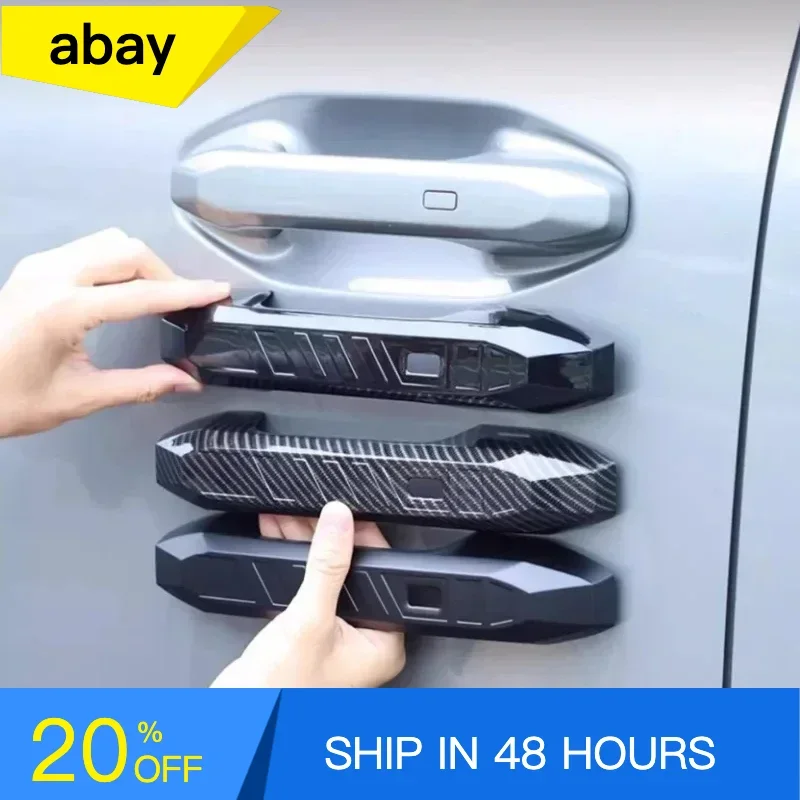 

Авто наклейка на дверную ручку автомобиля, подходит для Jetour Traveller T2 2023-2025, модифицированная наклейка на дверную ручку, аксессуары для внешних накладок автомобиля