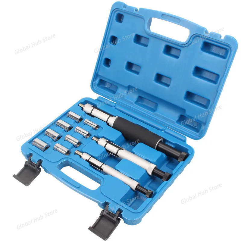 11PCS Clutch Centering Shaft Alignment Tool Kit Clutch Installation Demount Tool Clutch Hole Correcting Tool with Case