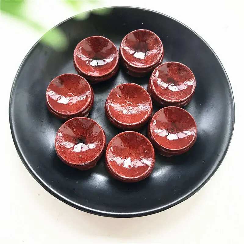 12 قطعة/الوحدة 30 مللي متر الخشب الصلب مصنوع حامل حامل العنقودية غلوب المجال الكرة البيض عينة حامل خشبي ل كريستال الكرة ديكور المنزل