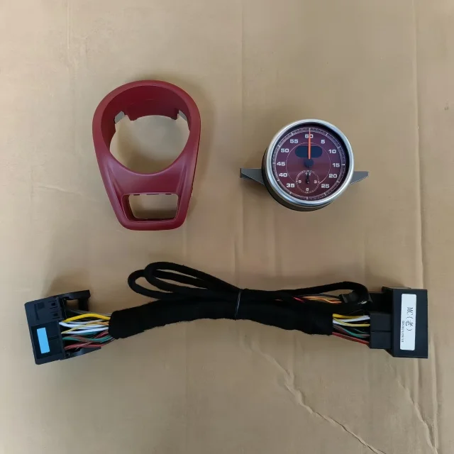 Picture 4: For Cayman Boxster 981 Model Stopwatch Timer Kit Instrument Panel Clock