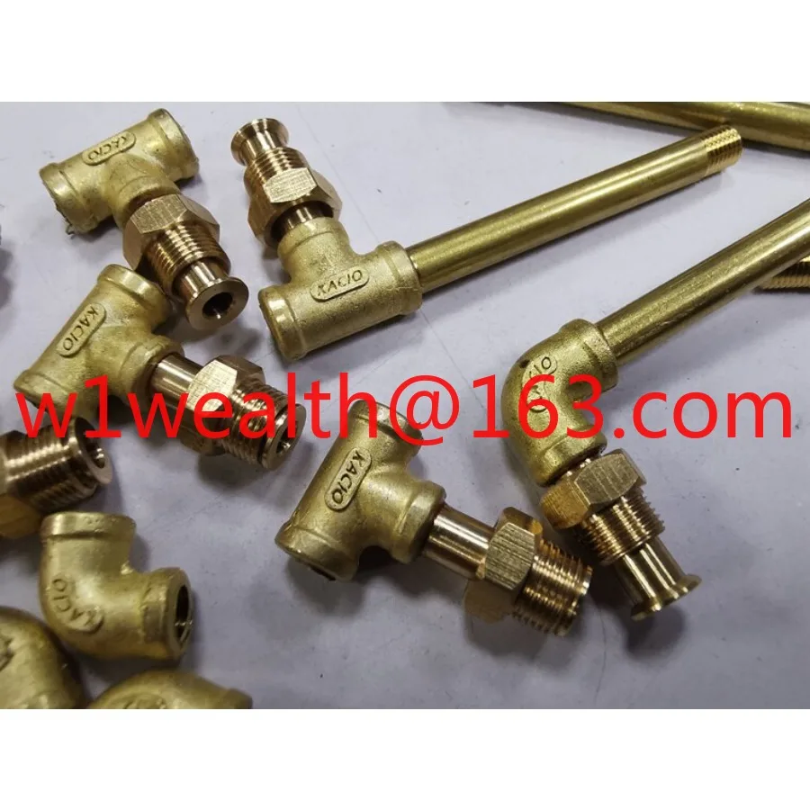 Steam train model, boiler pipe, pure copper, casting, pipeline, tee, elbow to wire, pipe fittings