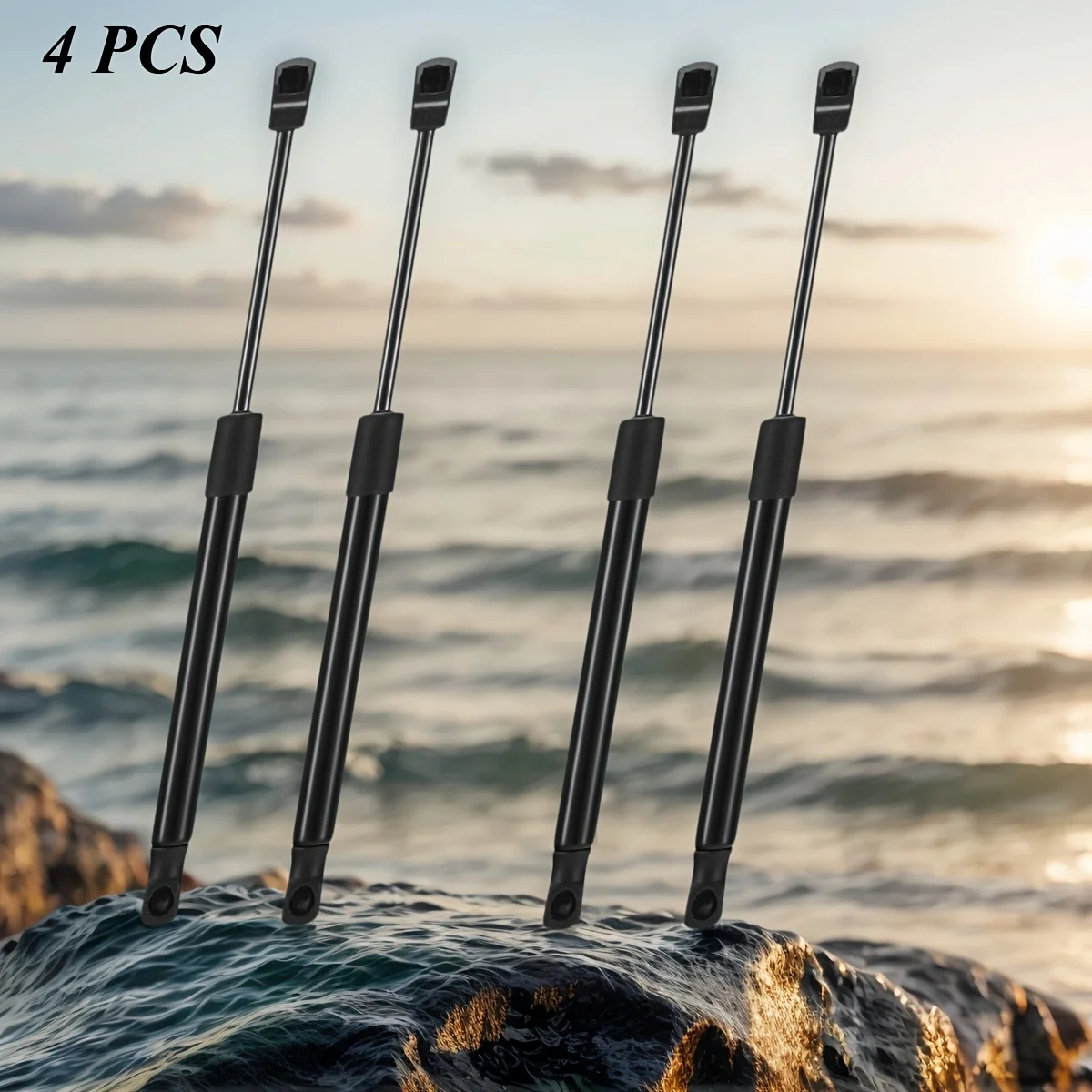 SKDZOE 4 قطع 15.6 بوصة 40 رطل (178N) دعامات صدمات الغاز دعم الرفع لـ ATC Leer Camper Shell المظلة المظلة العلوية وما إلى ذلك. #1