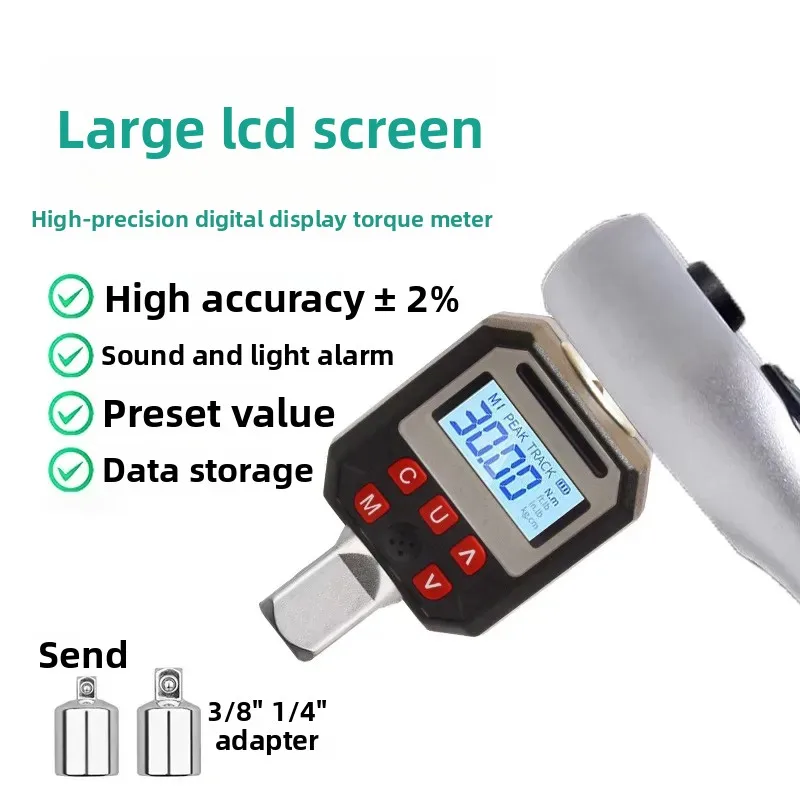 Digital Torque Meter Electronic Torque Tester High Precision Kilogram Torque Wrench Tester for Accurate Measurement
