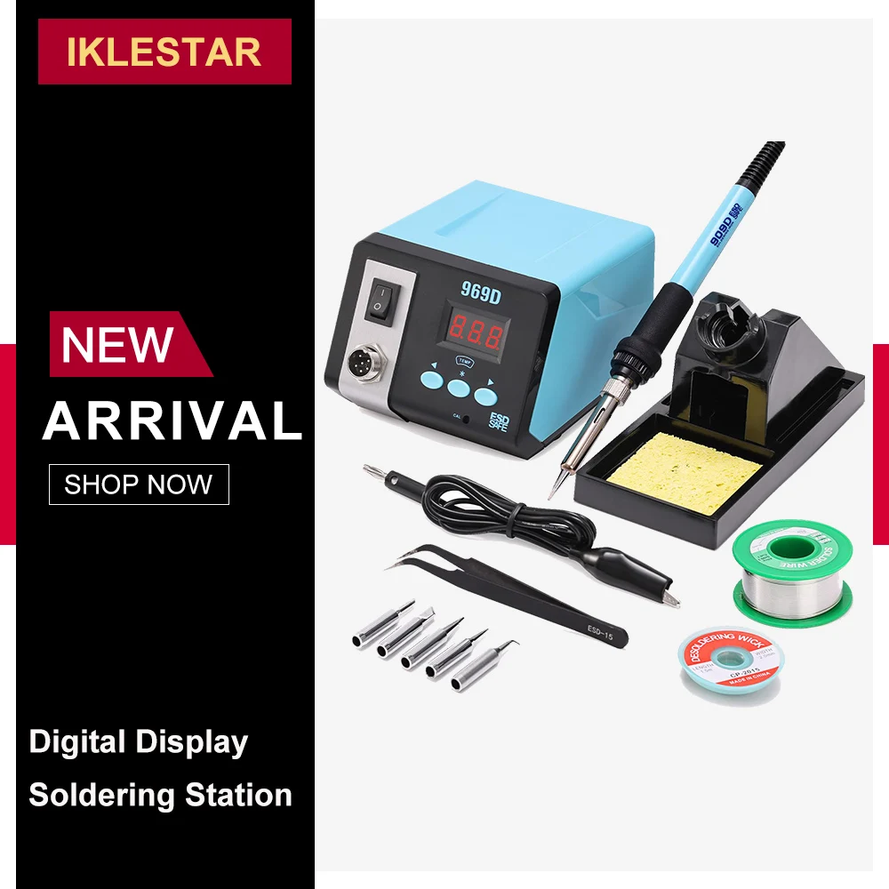 

75W Portable Digital Welding Station Soldereing Iron Station DIY Stati Repair Tools Kits
