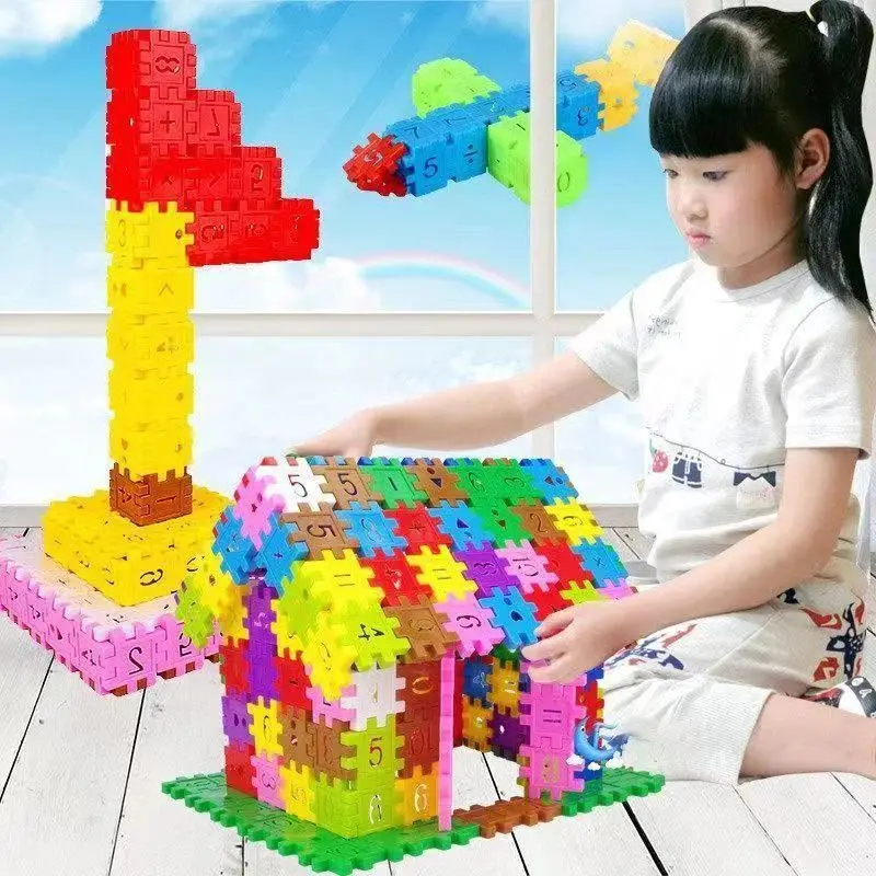 Interlocking Building Blocks Kids for Toddlers and Kids Fun and Educational Toy Building Set for Skill Educational Toys Gift