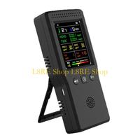 L8RE 9 in 1 PM2.5 PM10 HCHO TVOC CO CO2 Meter Digital Temperature Humidity Tester LCD CO2 Detector for Air Quality Monitor