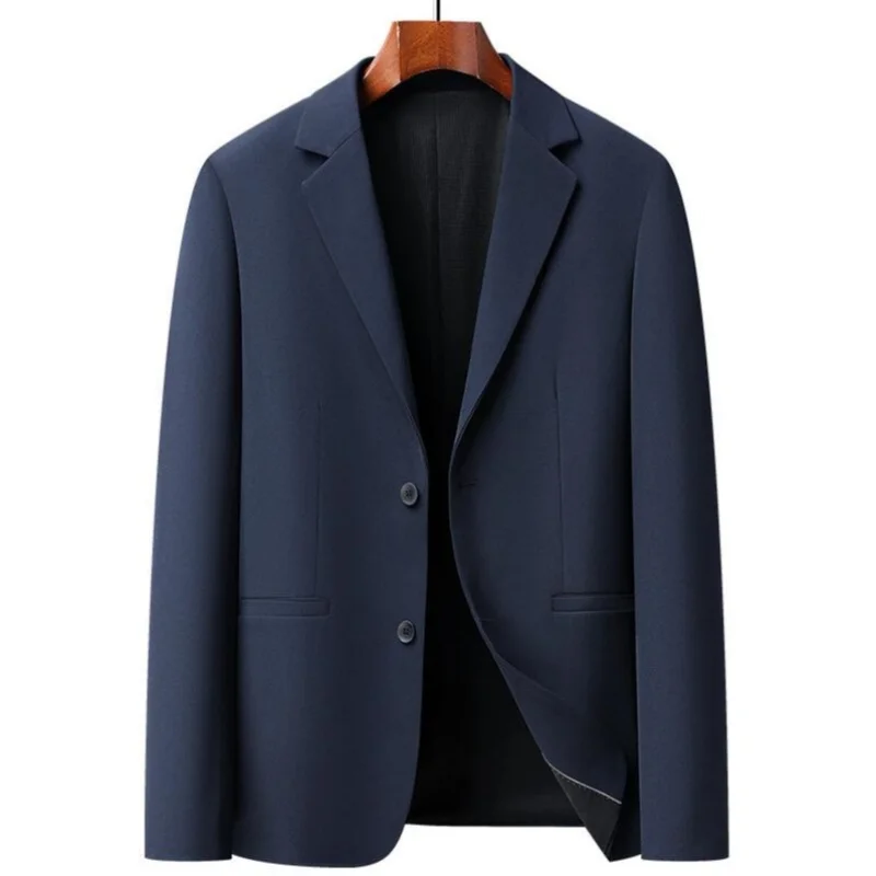 

Men's Fashion Business Solid Color British Style Professional Work Groom Wedding Dress Best Man Blazer Jacket