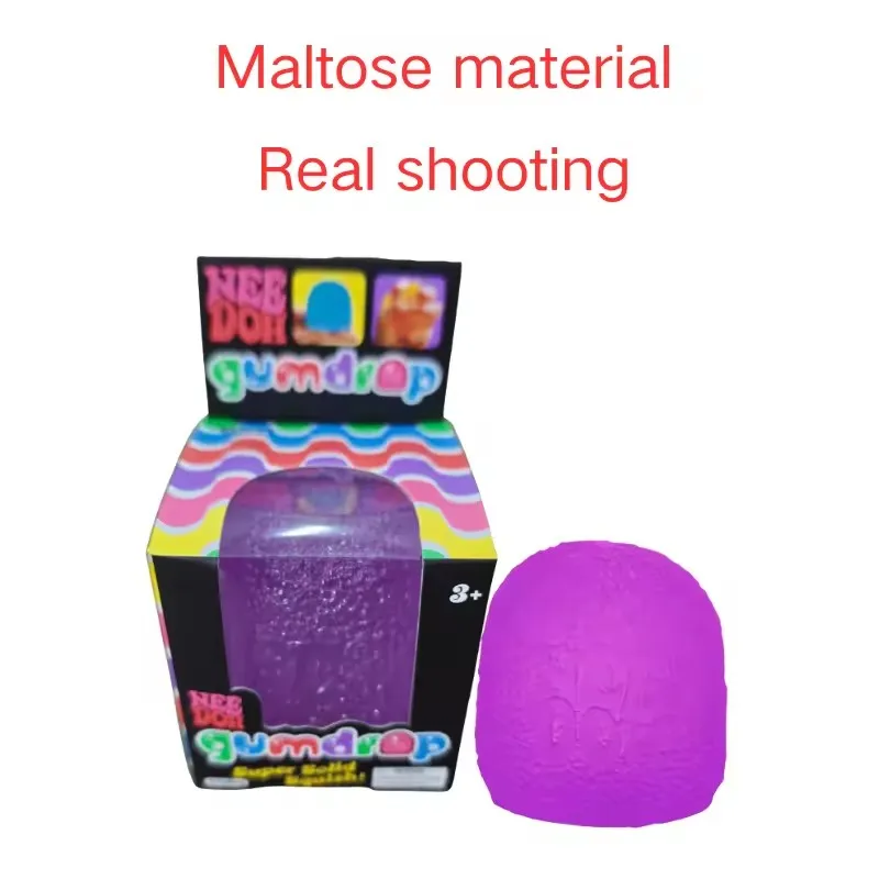Schylling Mini Candy Maltose Pinching Toy Soft Skin Friendly NeeDoh Sensory Stress Relief Fidget Tool for Kids Adults view 3