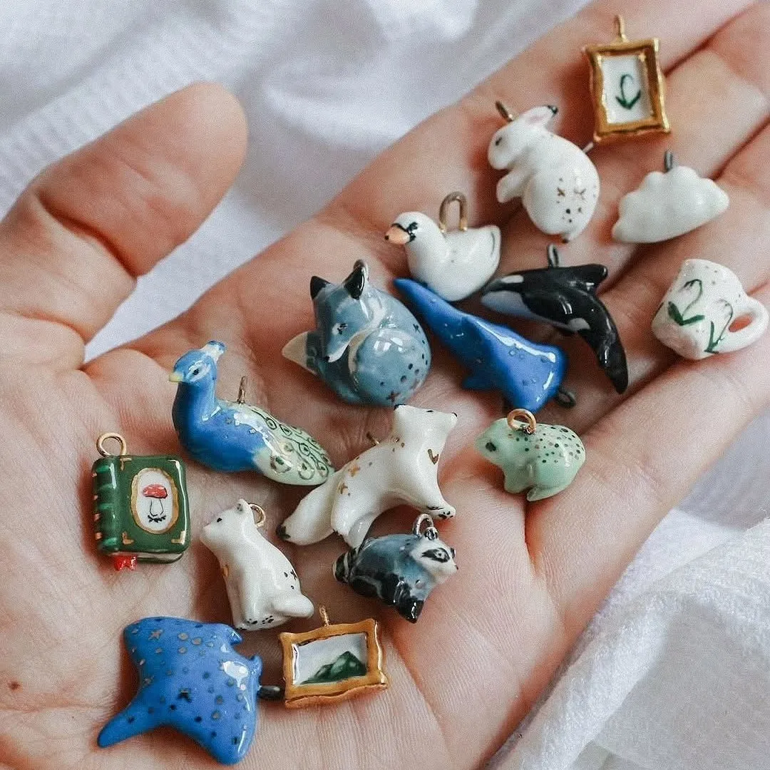 

10pcs Marine Life Charm Pendant for Women Men Diy Necklace Bracelet Jewelry Accessories Wholesale