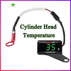 koso cylinderhead temperature probe For nmax cb500x Adapter Scooter And Racing Motorcycle thermometer 10/14 mm green color