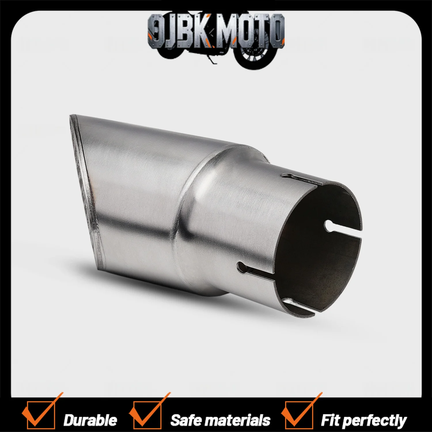 

For Triumph Scrambler 400X modified exhaust pipe hidden tail section honeycomb tailpipe tail nozzle deep and powerful sound