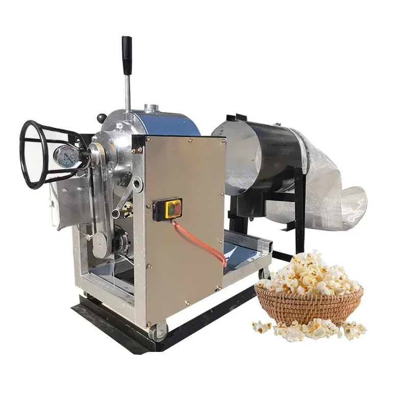 Puffed Rice Popcorn Machine / 5-6 Min Per Pot Fast Popcorn Making Machine