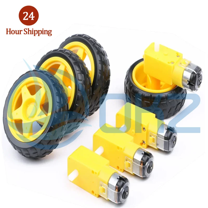 DC Electric Motor DC 3-6V Single wheel plus single motor (not including a complete set of cars