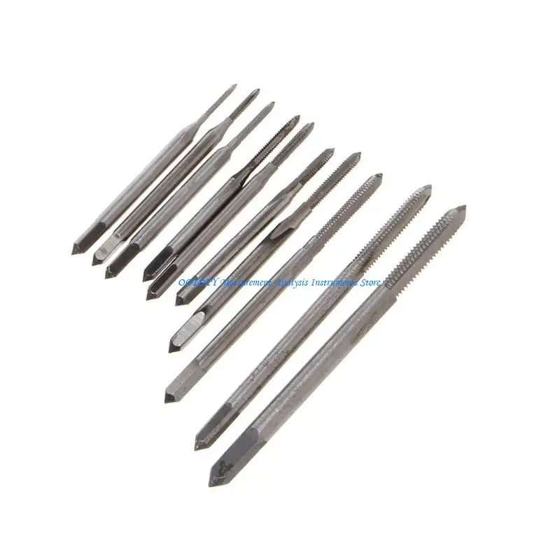 367D Mini HSS High Speed Steel Metric Machine Plug Thread Screw Tap Tool M1-M3.5 New