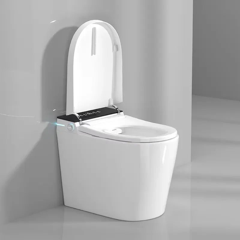 Smart Electric Bidet Toilet Integrated Bottom Mounted Remote Control Hotel Toiletries Modern Bathroom Fixture High Quality