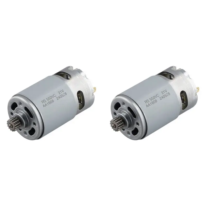 

Электродвигатель VEHO-2X 21V RS550 DC с 14 зубьями и шестерней 9,5 мм для мини-цепной пилы, электродрели, аккумуляторного электроинструмента