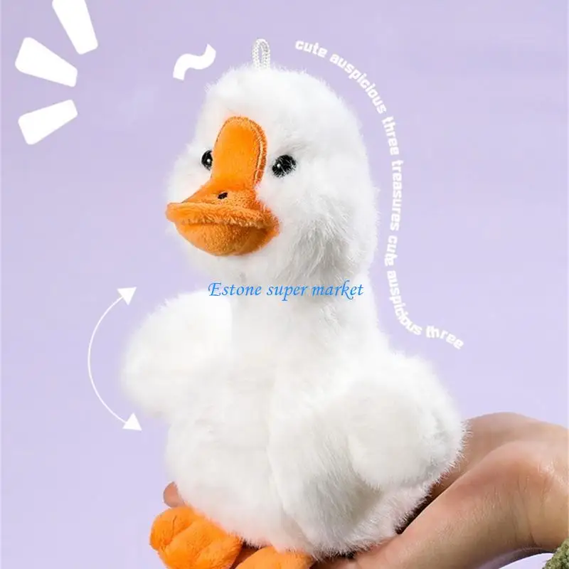 090b juguete peluche peluche peluche para saltar creativamente pollo/pato/gansos decoración juguetes eléctricos