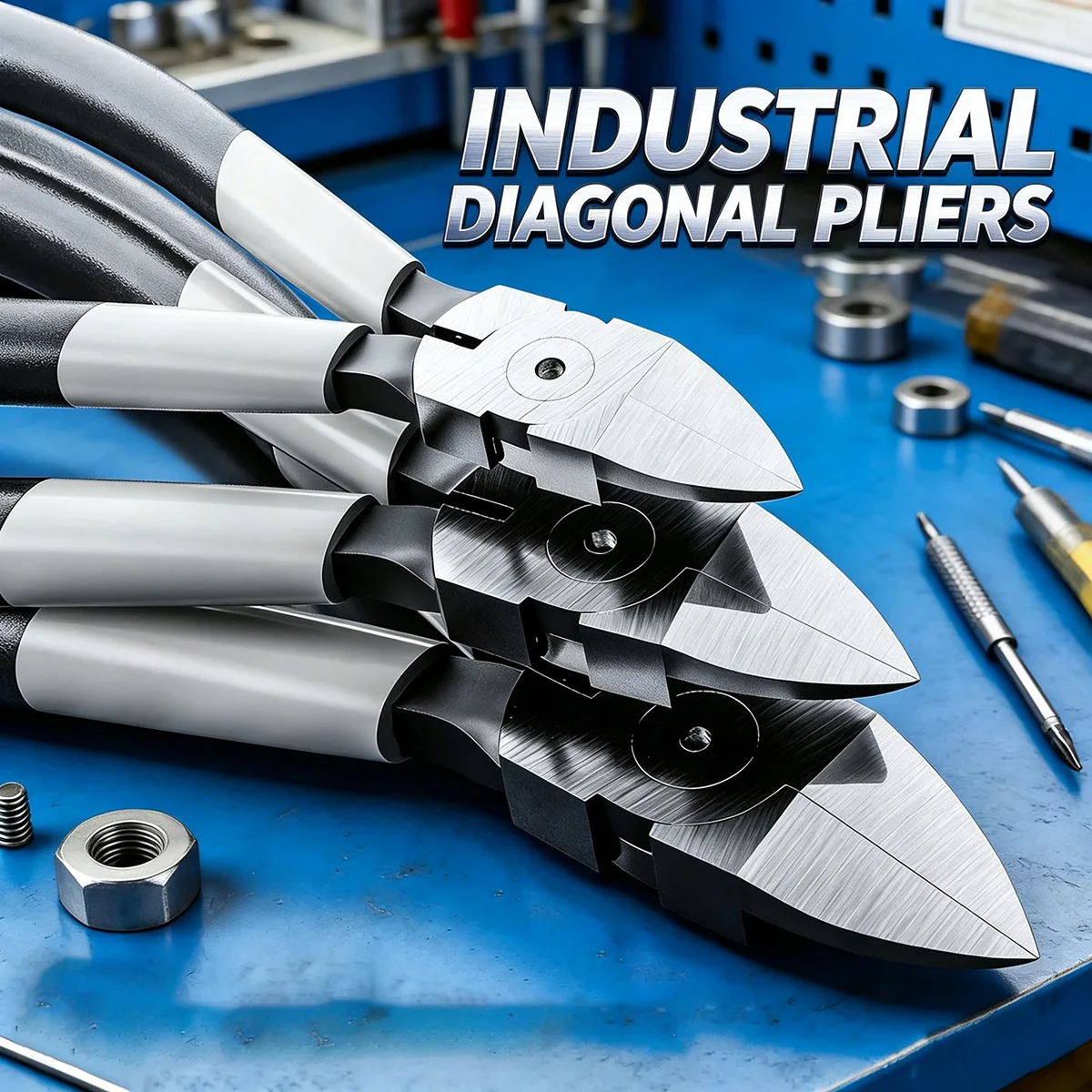 5 6 Inch Side Cutters Electrician Diagonal Pliers High Hardness Cable Snips For Model Jewelry Wire Motorcycle Repair Hand Tool