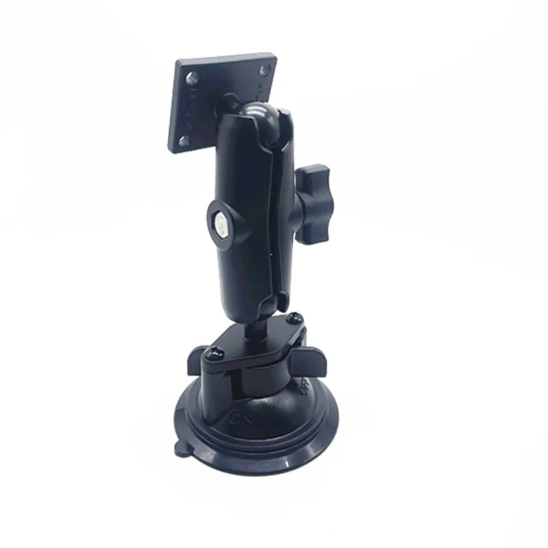 Car Cup Bracket Stand Holder Mountt Square Plate Bracke+Double Socket Arm for Garmin Montana 750i 700 680T Zumo XT GPSMAP 276Cx