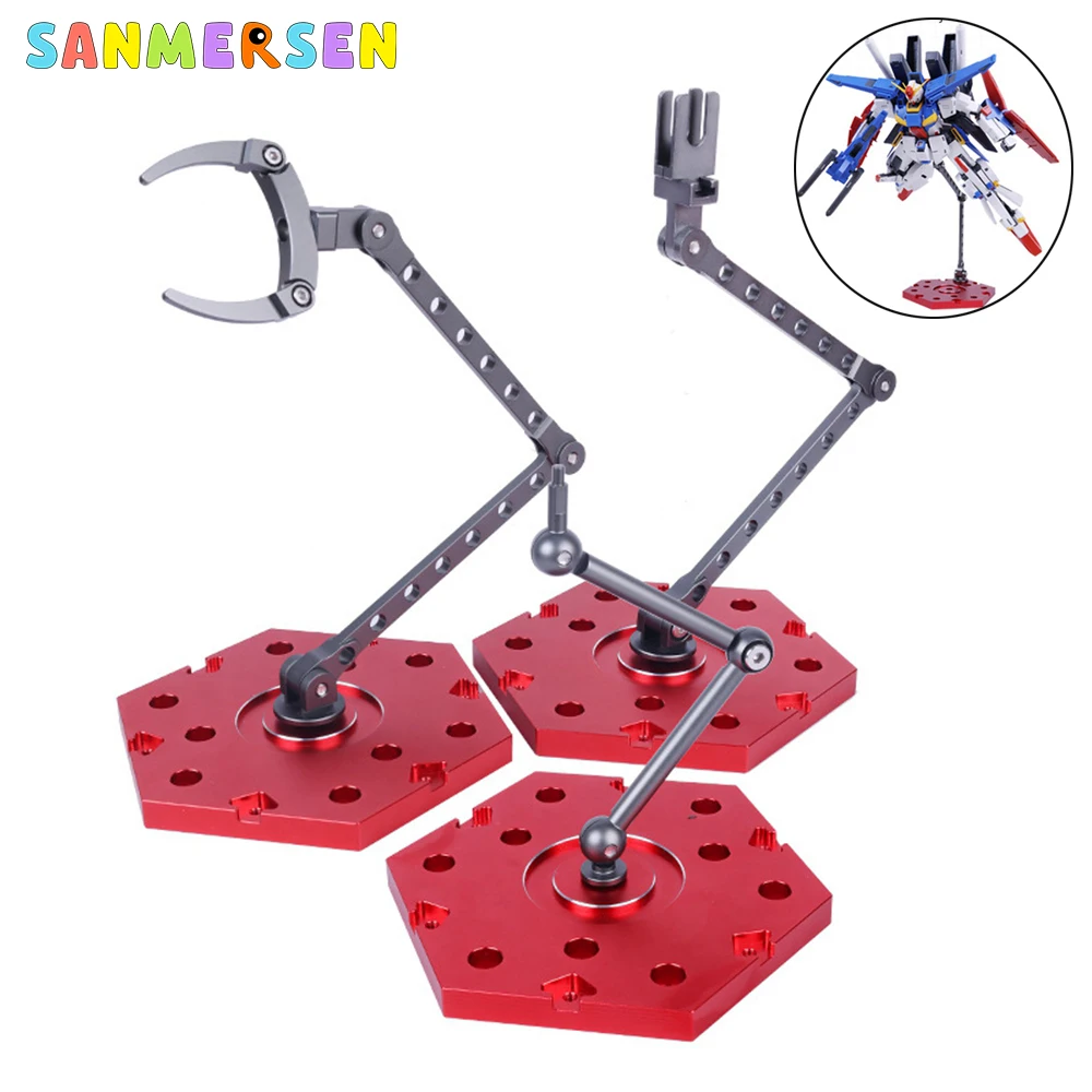 

3 Types Toy Model Support Holder With Flexible Metal Tube For HG/RG/MG/FM/SD/144HG Action Figure Display Stand Base Tools