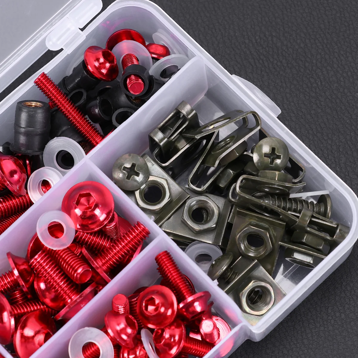 

177pcs Motorcycle Fairing Bolt Kit Stainless Steel Fasteners For Windshield Windscreen Bodywork Panel Fixing Motorbike Fairing