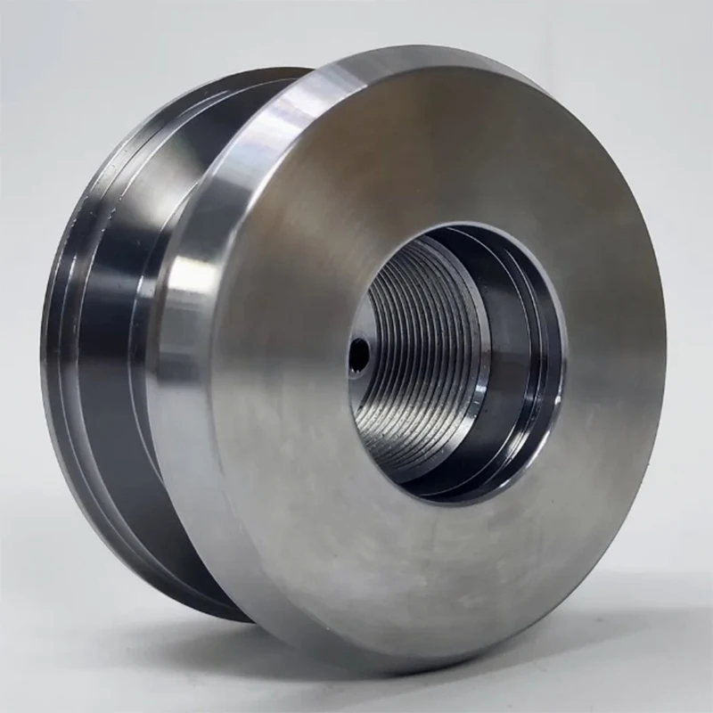 Custom CNC Machining Turned Milled Steel Alloy Hydraulic Cylinder Gland Nut Small and Middle Volume Production