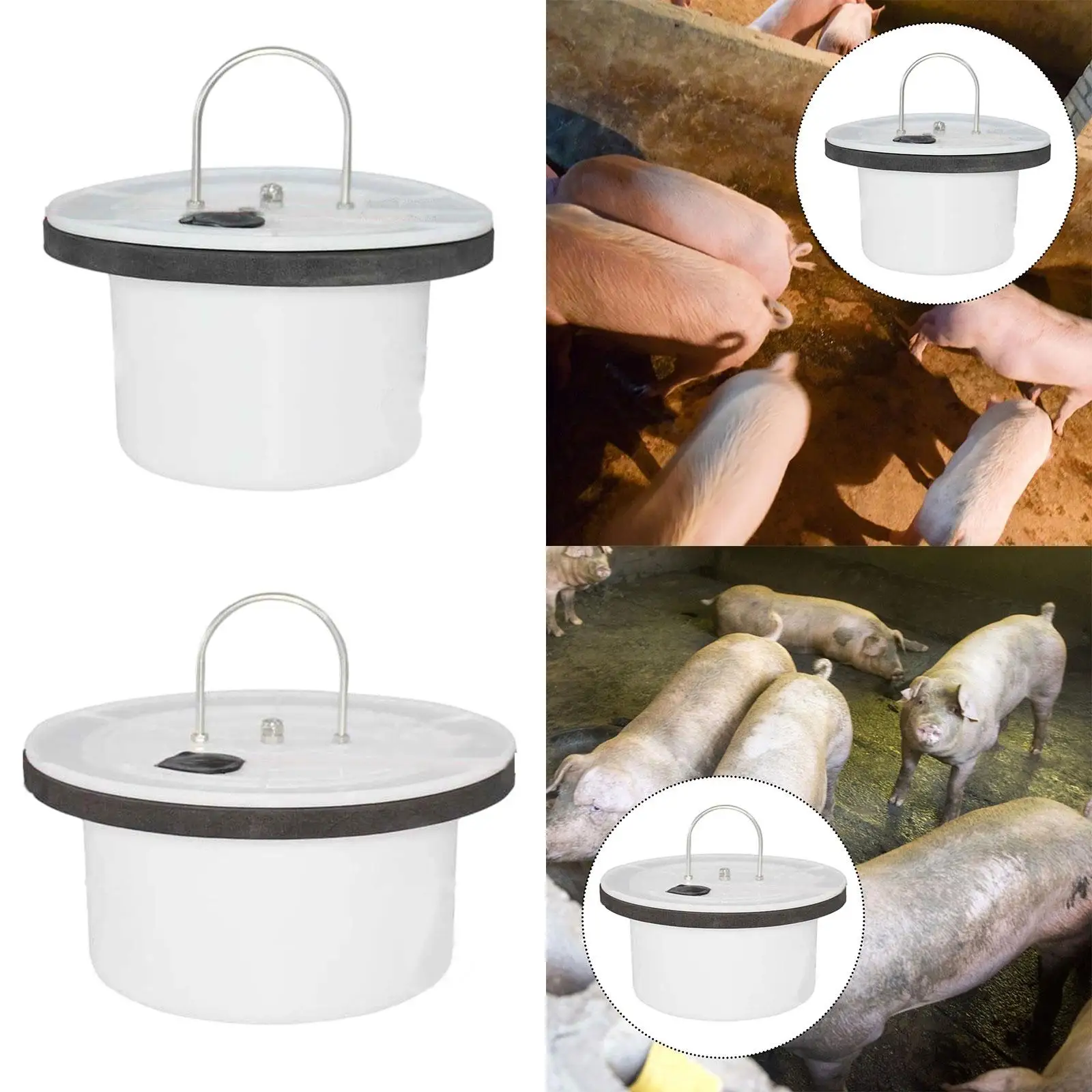 

Pig Farm Manure Leakage Drain Valve Sewage Valve Easy to Clean Versatile Farm Supply Sewer Stopper for Swine Farms Livestock