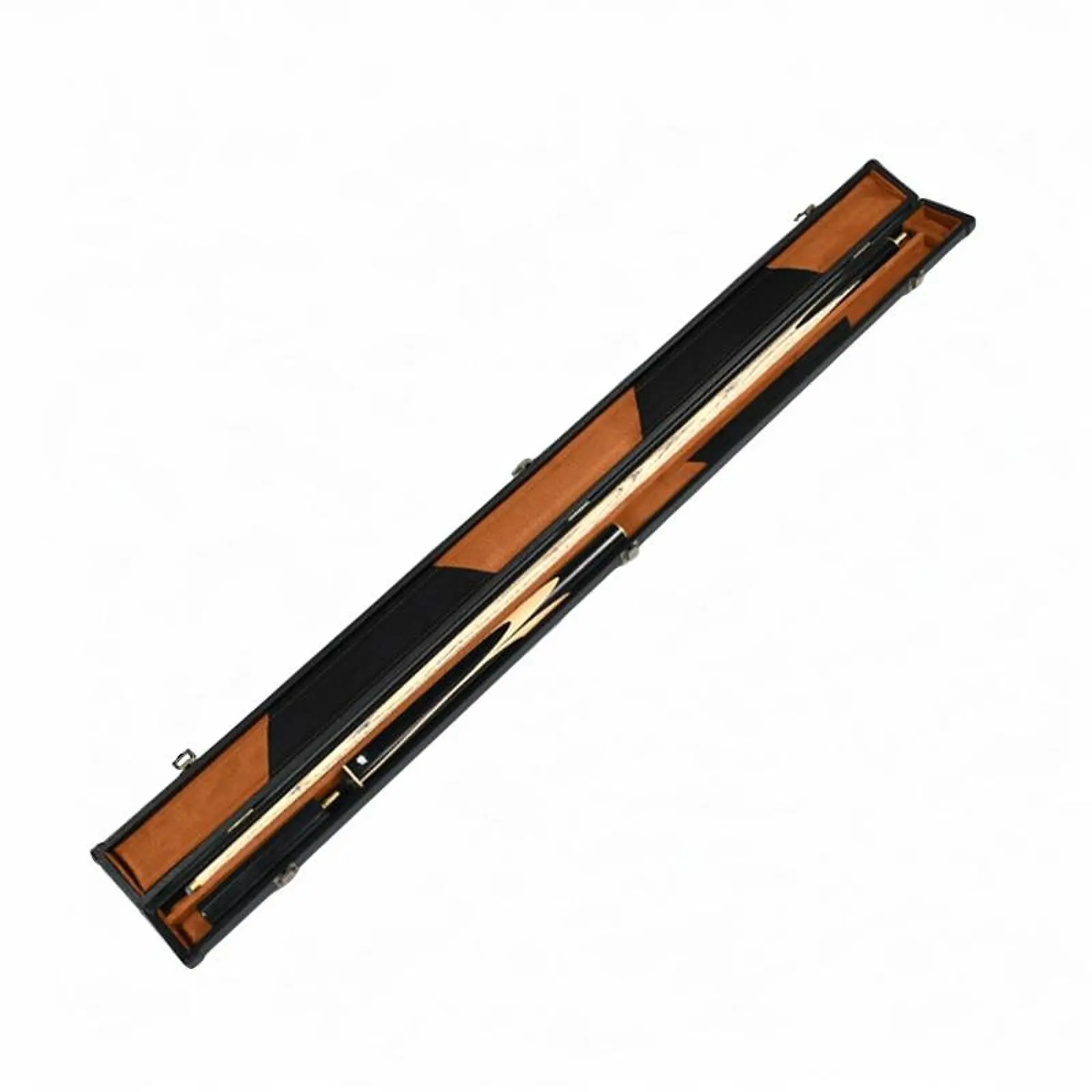 

3/4 Billiard Stick Case with Handle Organizer Supplies Billiard Pool Rod Box