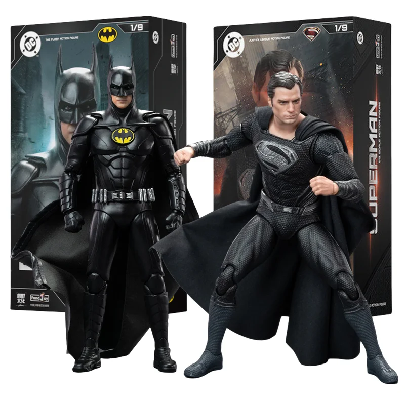 

Фигурка Бэтмена Китона из Лиги справедливости DC в масштабе 1/9, коллекционные модели фигурок Супермена и Бэтмена, игрушки для коллекционирования