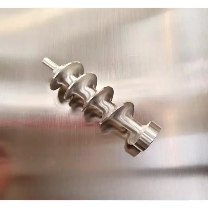 Meat Grinder Auger Spiral Shaft For Zhengyuan RY-12S 22S 32S Stainless Steel Mincer Worm Replacement Part view 5