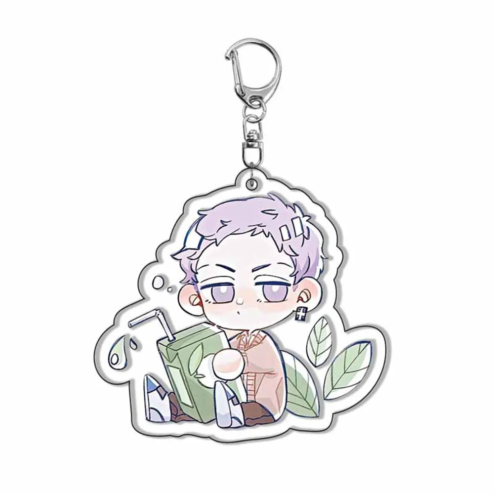 6CM Hot Anime Tokyo Revengers Acrylic Keychain Model Cosplay Characters Ornament Accessories Goods Collection Gifts
