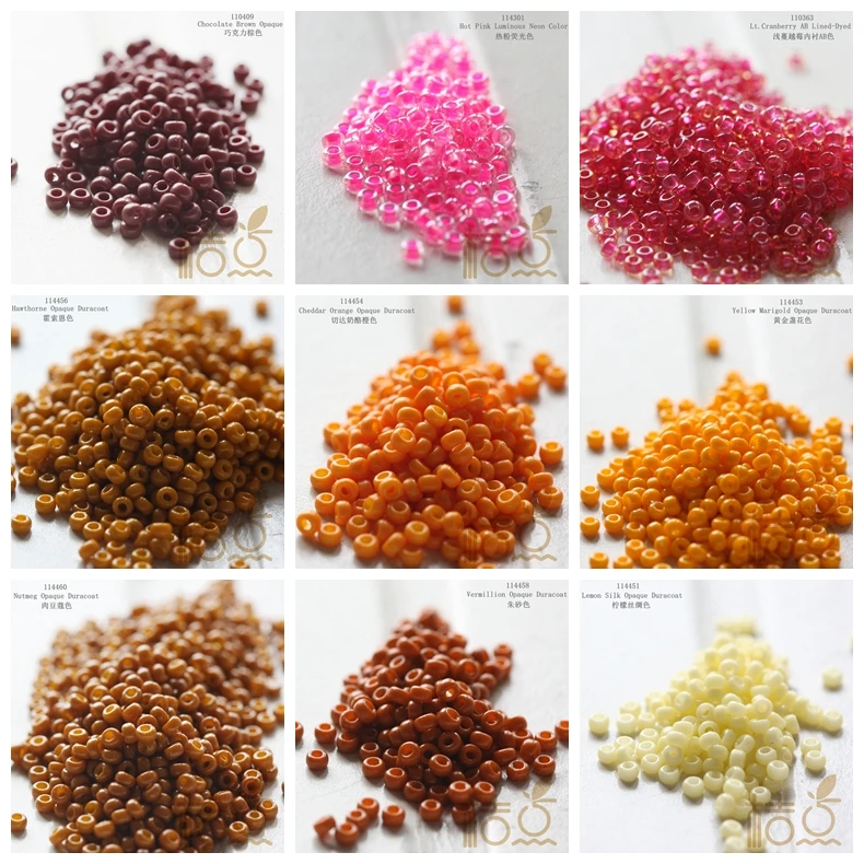 10 Grams Japanese Miyuki 11/0 Seed Beads - 2mm (11M9)