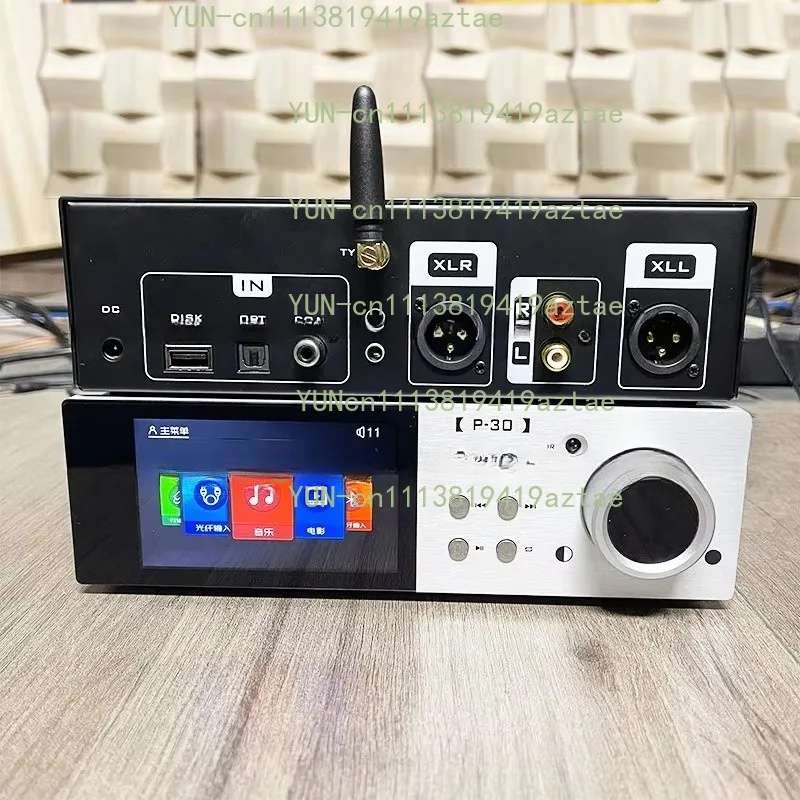 Dual ES9038Q2M Digital Audio Player, Support Hard Disk SD U Disk Bluetooth 5.1