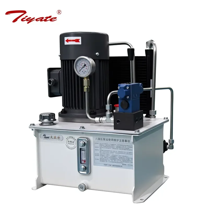 New Hydraulic Filters 1 Year Warranty Steel Material Compact Hydraulic System with Air Cooling