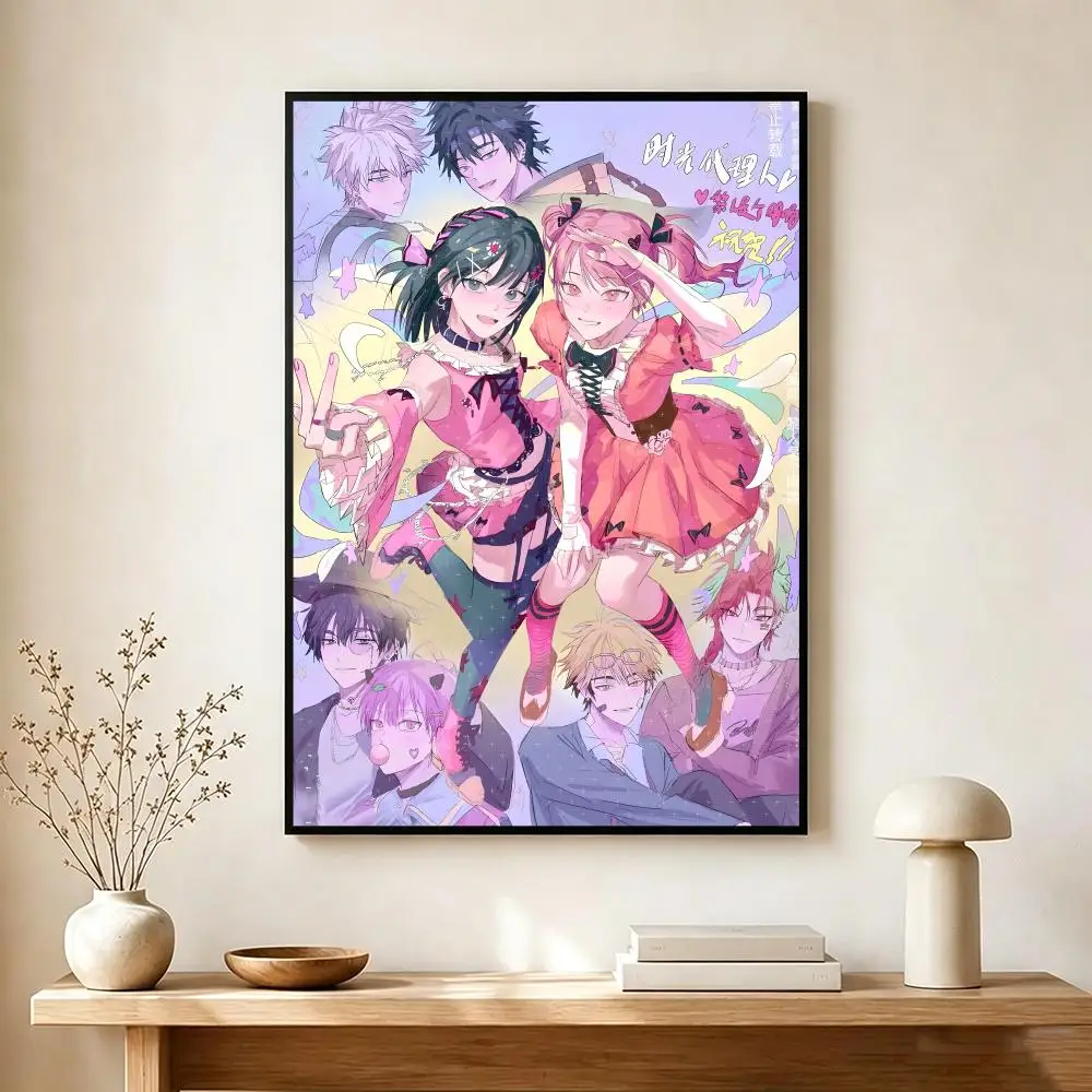 Mystery Anime L-Link Click Poster Wall Art Print Decorative Mural Home Decor Gift Unframed