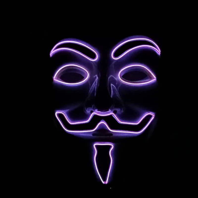 V-Anonymous Mask for Cosplay, Vendetta Guy Fawkes, Halloween Party, Masquerade Costume Props, Characters Cosplay Mask