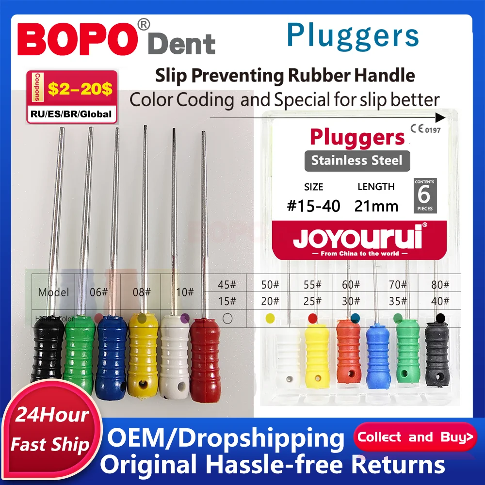 

1 Pack Dental Spreaders Files Pluggers Stainless Steel 21mm/25mm/31mm 15-40#Condensating Gutta Percha Endodontic File Endo Drill