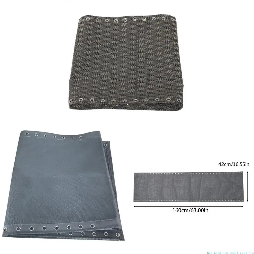 

581C Universal Chair Folding Recliner Replacement Cloth Breathable Durable Mesh Outdoor Patio Lounger Cover Pad