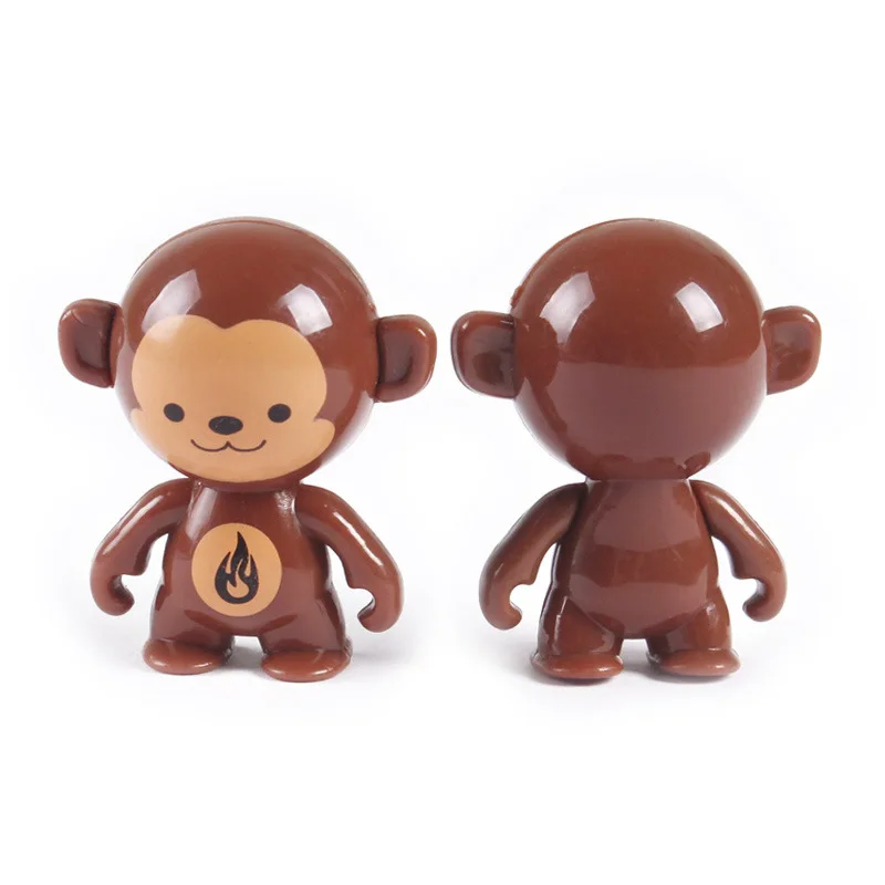 10PCS Children‘s Tumbler Monkey Doll Gifts Fun Gadgets Desktop ornament Fingers Small Toys Birthday Gifts Stress Relief Props