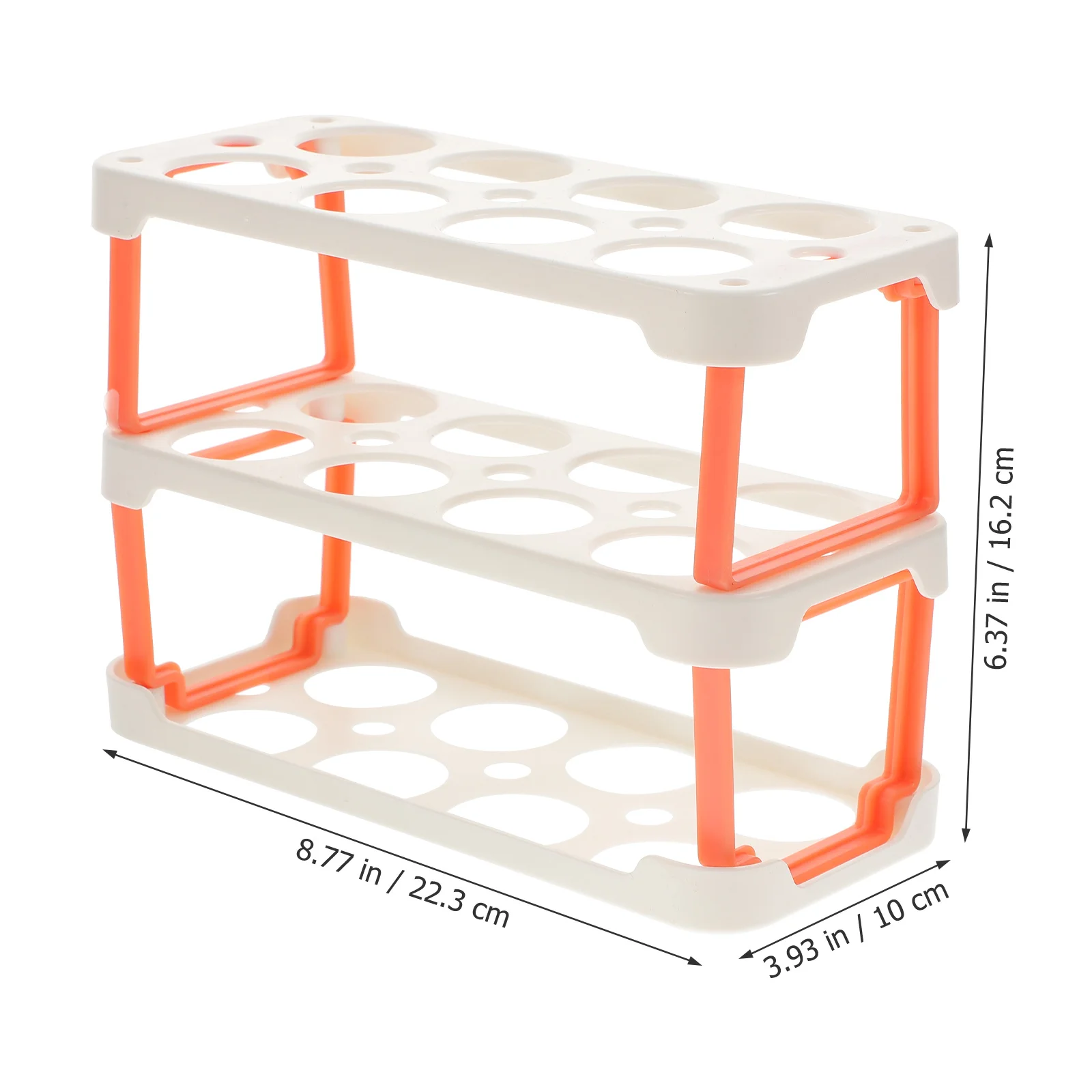 

Box Compact Plastic Container For Refrigerator Freezer Storage Stackable Holder Organizer Egg Tray Egg Storage Case