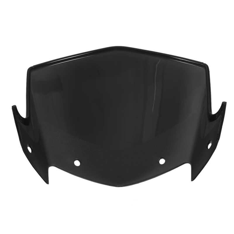 A56M-Motorcycle Headlight Fairing Transparent Brown Windshield for Ybr 125 2014-2017