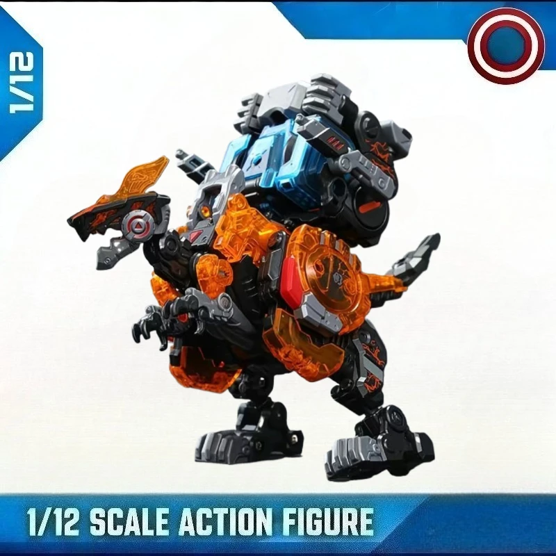 

Original 52TOYS BEASTBOX BB-46PR BB-02CR PYROMANCER CRYOMANCER Deformation Converting in Mecha and Cube Model Gift Toys