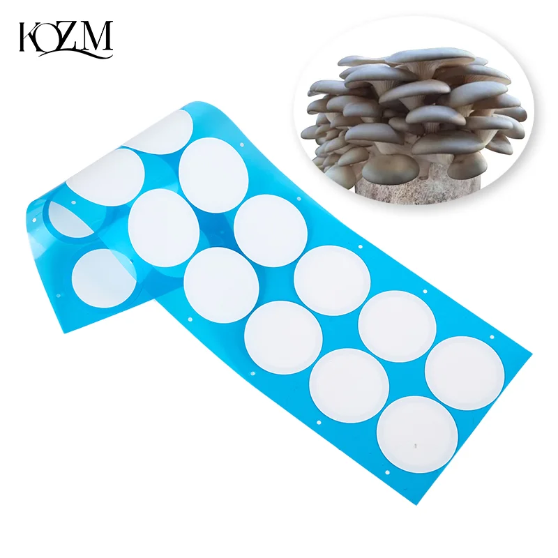 Synthetic Filter Paper Stickers 76.2mm 59mm 0.22 μm Filter Disc Mushroom Applied Under for Mushroom Cultivation