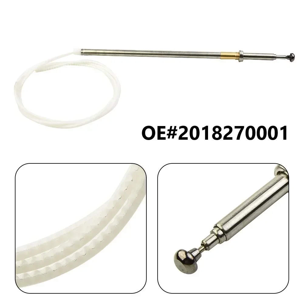 Power Antenna Mast Replacement For Mercedes For Benz W124 W126 W201 C107 R107 Power Antenna With Chrome-plated Tip