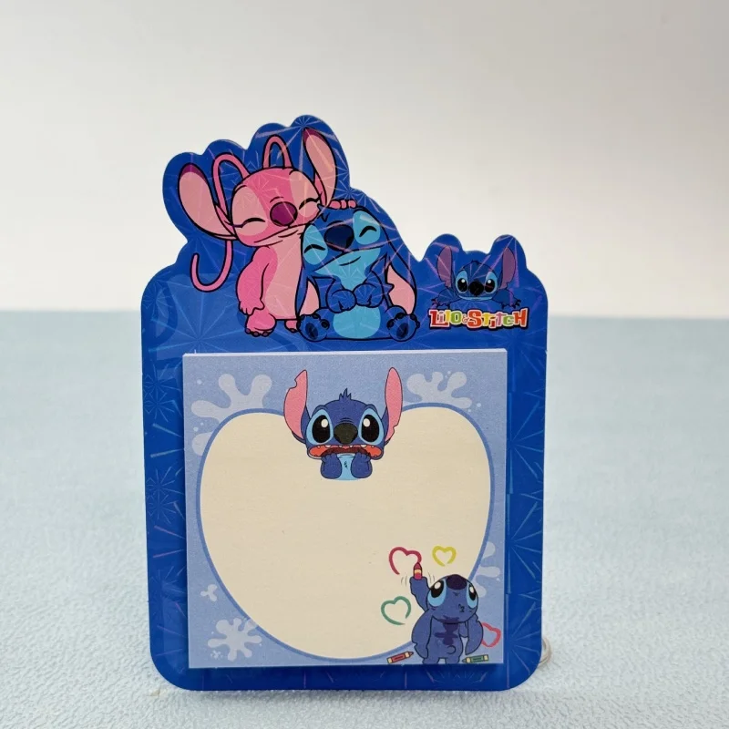 24 pz/lotto Kawaii Disney Stitch Memo Pad Creativo N Volte Etichetta di Cancelleria Blocco Note Segnalibro Materiale Scolastico Postale