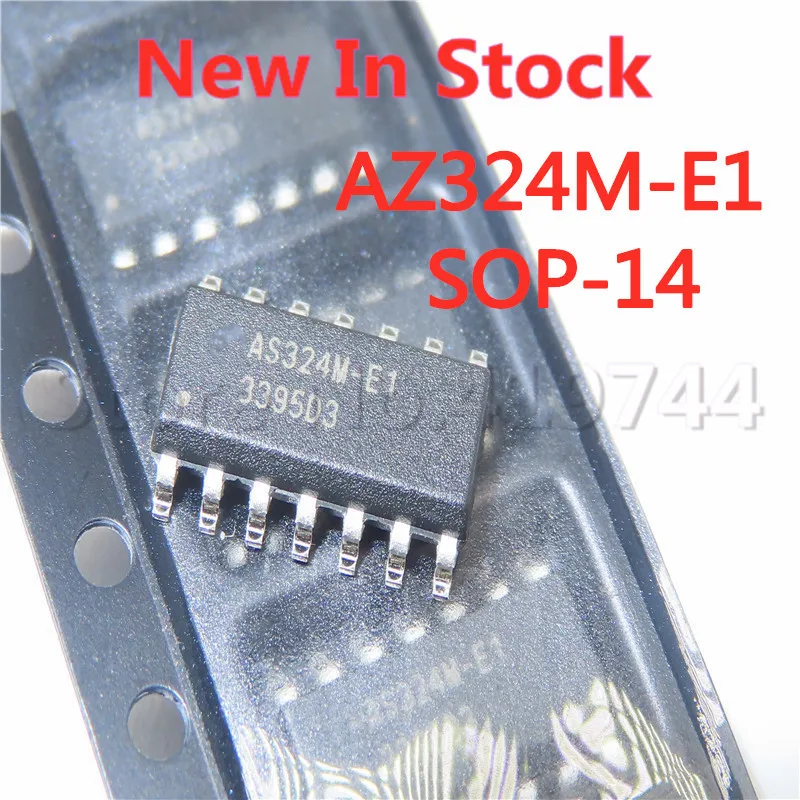 5PCS/LOT AS324M-E1 AS324 SOP-14 SMD LCD high voltage board chip In Stock NEW original IC