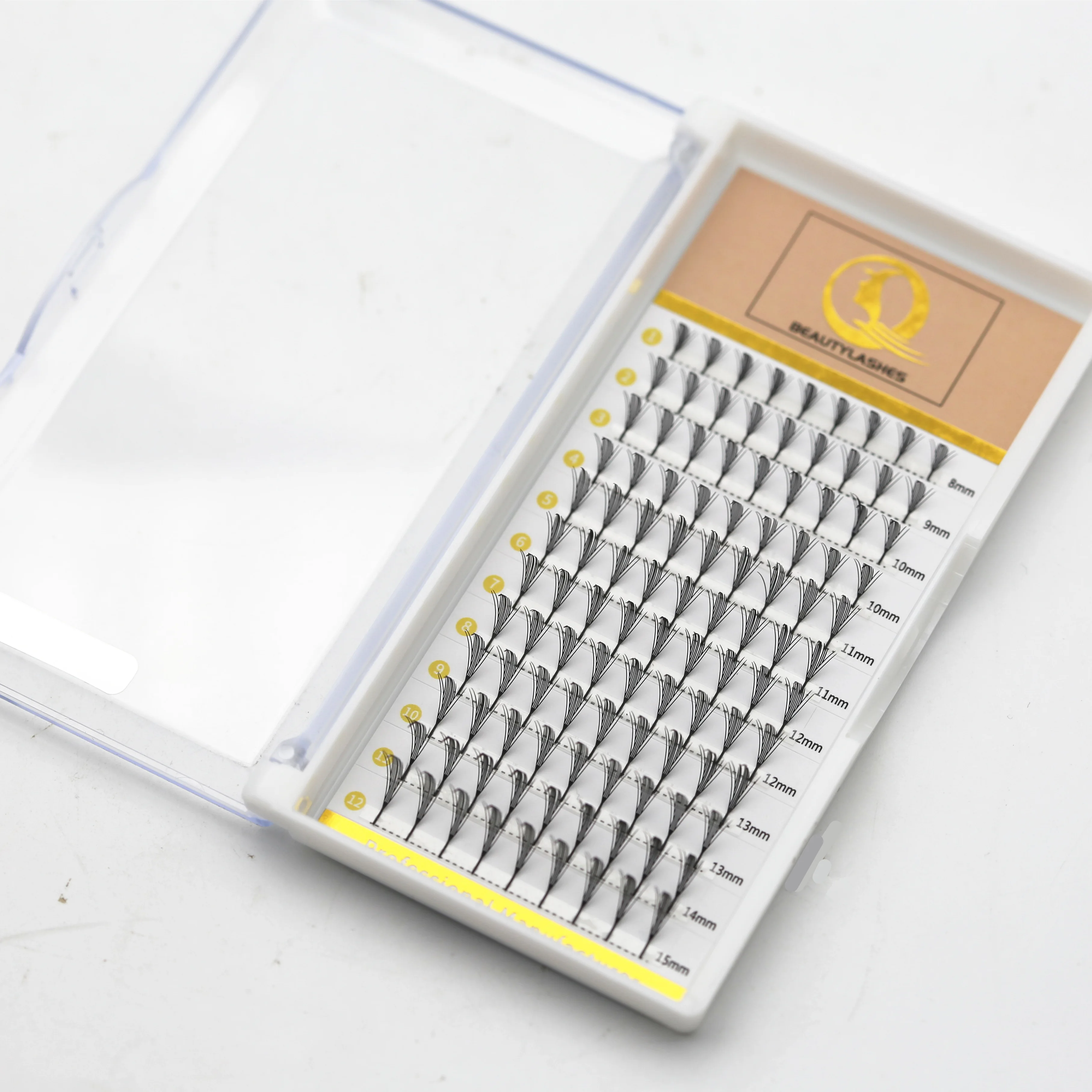 Comic Wing eyelash extension manfa premade พัดลมขนตาปลอม