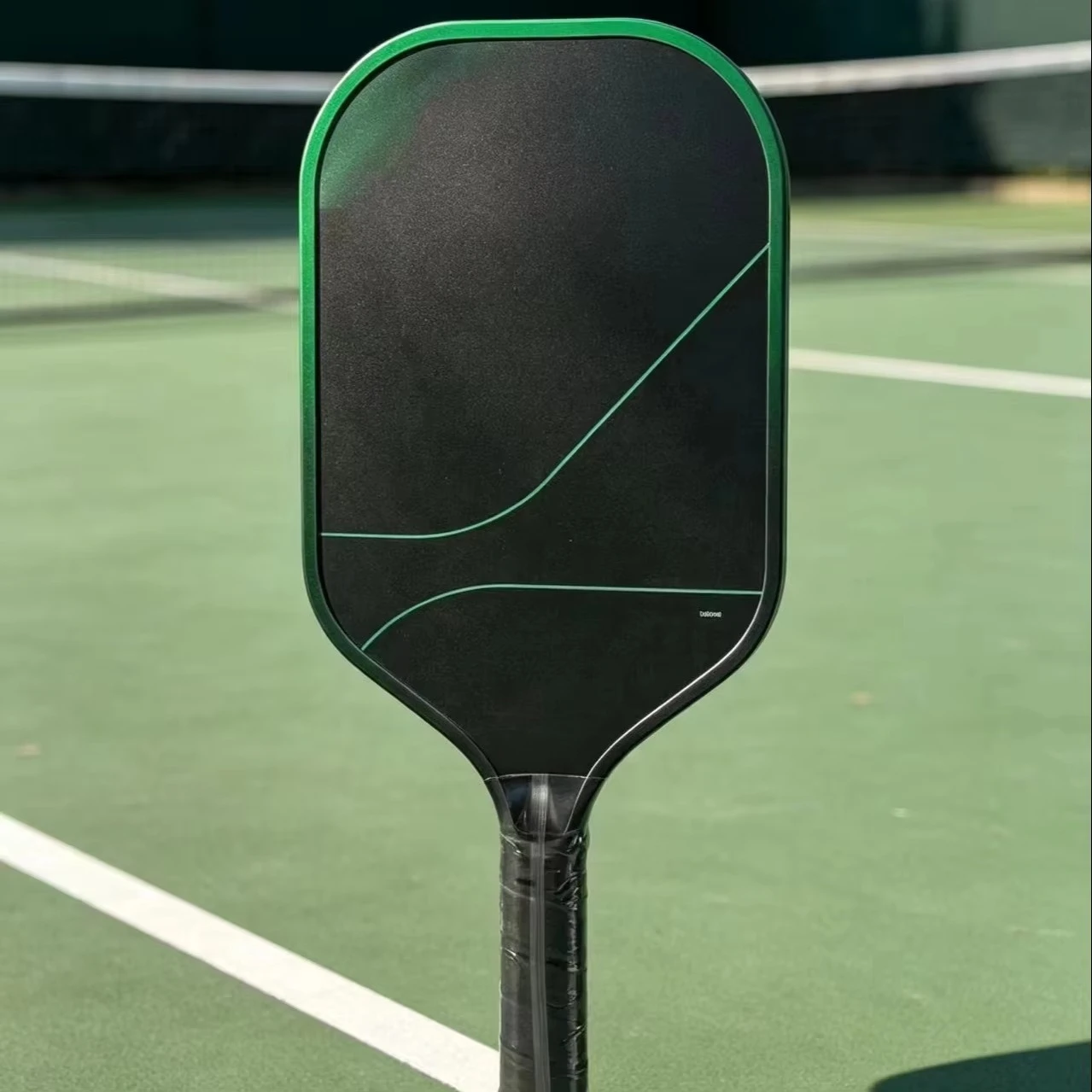 16mm RP Thickness High Density MPP Core Durable Elongated Pickleball Paddle with Trendy Edgeless Solid Pattern for Training